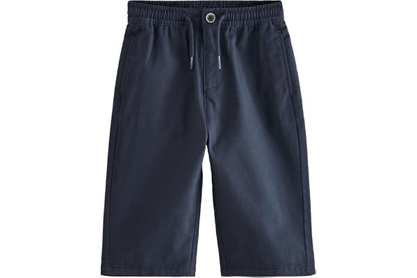 NEXT Yngre pojkar Chinos i 100% bomull i rak modell med vida ben