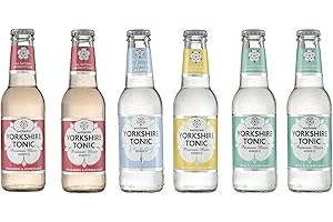 IQSHIELD Yorkshire Tonic Water Mixed Variety Selection Pack (6X 200ml)