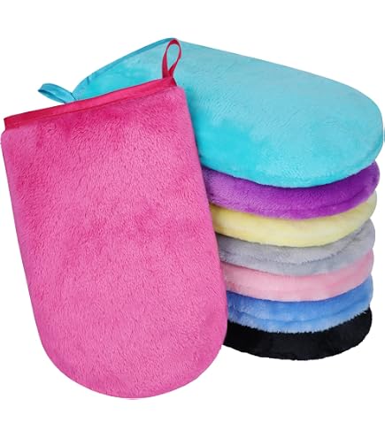 10 Stück Waschlappen Aus Korallenvlies – 13x9 Cm, Weich & Saugstark, Zum Abschminken, Gesicht Waschen & Baden