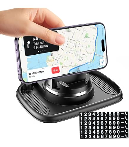 Tappetino antiscivolo per cruscotto dell'auto con numero di cellulare gel di silice Pad antiscivolo automatico per asciugamani di carta accessori per Auto per telefono GPS  34