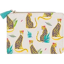 Monedero Draeger Paris 100% Algodón, Cremallera, Borla