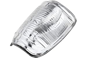 Effitnee Wing Mirror Indicator Light Lamp Lens Cover Clear Left Passenger Side Fit for Transit MK8 2014+ 1847387 BK3113B381AB