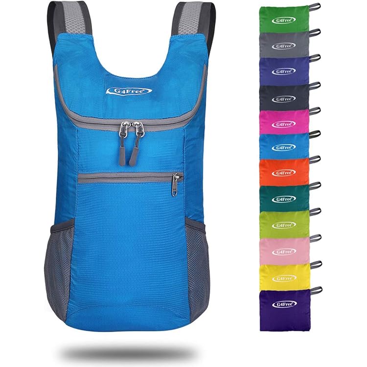 AYNKH Sac à Dos Pliable Ultra Léger En Toile Imperméable De Grande