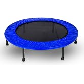 Hsport Trambolin 102 cm 40" Yuvarlak Stabil &Ccedil;elik &Ccedil;er&ccedil;eve 22 cm Y&uuml;kseklik &Ccedil;ocuk ve Yetişkin i&ccedil;in Taşınabilir Profesyonel Fitn