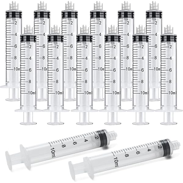 2x 100 Ml Spritzen Ohne Nadel – Luer-Lock, Mit Skala, Für Labor, Haushalt & Tierfütterung