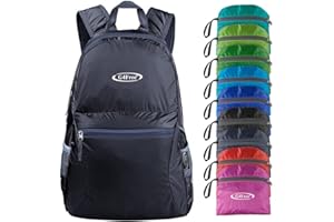 G4Free Mały składany ultralekki wodoodporny plecak 20 l na kemping piesze wycieczki rowerowe mężczyźni kobiety