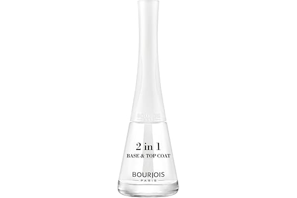 Bourjois 2en1 Vernis à Ongles 1 Seconde 01 Base & Top Coat 9 ml