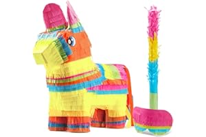 JOYIN 30x41 cm pignatta ragazza dinosauro con bastone per decorazioni per feste, divertente fiesta, oggetti di scena per eventi, decorazione a tema messicano, feste di carnevale, festa di compleanno