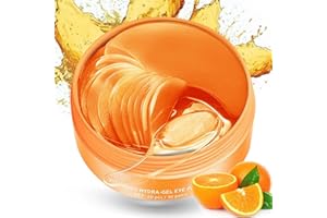 ELIISKINN Vitamin C & Collagen Eye Patches for Dark Circles, Anti-Wrinkle, Anti-Aging Under Eye Masks - Puffiness and Eye Bags Removal Treatment for Women 60Pcs