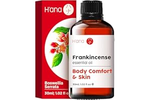 H'ANA H’ana Ätherisches Weihrauchöl – 100% natürliches Weihrauchöl für die Haut – Weihrauchöl für Gesicht und Diffusor (30 ml)