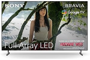Sony BRAVIA, KD-65X85L, 65 Zoll Fernseher, Full Array LED, 4K HDR 120Hz, Google TV, Smart TV, Works with Alexa, BRAVIA CORE, TRILUMINOS PRO, HDMI 2.1, Gaming-Menü mit ALLM + VRR