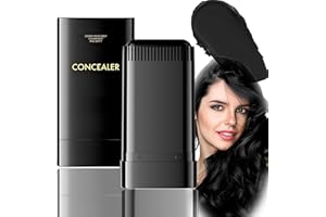 NORAGLAZE Travel-Friendly Temporary Hair Dye Stick with Comb – Gentle Safe Formula for Natural-Looking Root Touch Up, Quick Coverage, Waterproof & Sweat-Proof Applicator for Men & Women (Natural Black)