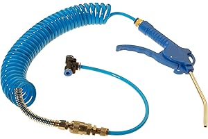 FW FAHRZEUGBEDARF WILMS Ausblase-Set, Ausblasepistole 4000mm 4m, universal LKW Fahrerhausreinigung