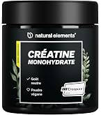 Créatine Monohydrate Creapure 500 G - Nutri+, Pure à 100%, Poudre Neutre, Qualité Supérieure, Fabriqué En Allemagne