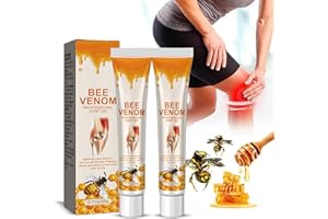 ARCHIDATE 2 Stück Bienengiftsalbe - Bienengift Creme Bee Venom Joint Relief Gel - Bienengiftsalbe gegen Schmerzen - Bienengift Salbe Massage Relief Gel - Muskel Bienengiftlinderungscreme Bienenvenom Creme
