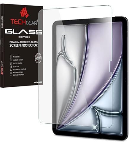 JETech Screen Protector voor iPad Pro 13-Inch M5/M4 (2025/2024), 9H Gehard Glas Film Schermbeschermer, HD Doorzichtig, 2-Stuks