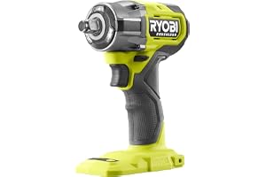 RYOBI RIW18CBL-0 18V ONE+ trådlös borstlös kompakt slagnyckel (batteri och laddare ingår ej)