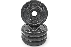 PROIRON Poids Musculation,φ25mm/φ30mm,1.25kg,2.5kg,5kg,10kg,Musculation Poids Disque,Femme,Homme