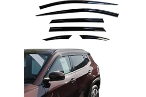 AUTO CLOVER Lot de 6 déflecteurs d'air pour Jeep Compass 2017+