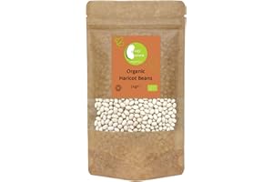 Organic Haricot Beans - Certified Organic - by Busy Beans Organic (1kg)