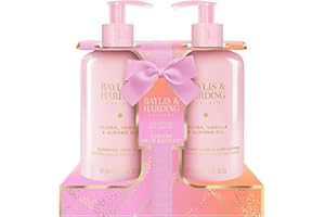 Baylis & Harding Jojoba, Vanilla & Almond Oil Luxury Hand Care Gift Set - Vegan Friendly