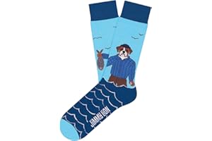 Jimmy Lion Calcetines de Animales fabricados en algodón peinado. Tallas 36-40 | 41-46 en media caña.