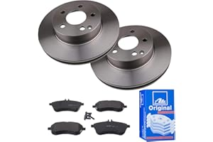 ATE BUNDLE ATE 2 Bremsscheiben Ø288 Belüftet + Bremsbeläge für Mercedes 100-Klasse W204