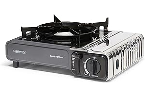 Campingaz Camp Bistro 3 Fornelli | Fornello da campeggio a 1 bruciatore | 2200 Watt | Cucina da esterno compatta e portatile | Include custodia per un facile trasporto