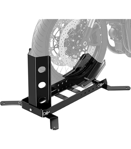 Sangle De Serrage Pour Roue Arrière De Moto - Polyester Haute Résistance, Réglable 30-80 Cm - Transport Remorque Ou Camionnette