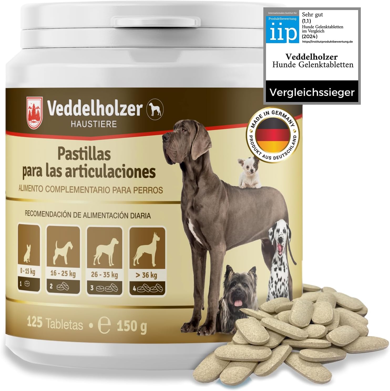 Faut-il Acheter le Los Comprimidos condroprotector Perros para a (Sélection) ? Notre Avis