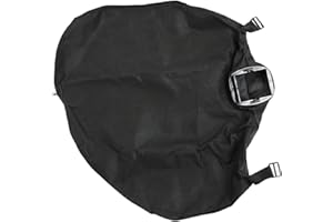 SPARES2GO Sac de Collecte compatible avec QGarden BV2500 BV2600 Souffleur de Feuilles