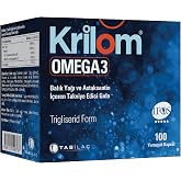 Krilom Omega 3 100 Kaps&uuml;l Balık Yağı ve Astaksatin Ekstresi