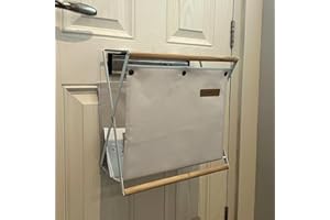 MAIL MORE Letter Catcher, Door Mail Catcher,Letter Box, Mail Parcel Catcher Cage for UPVC Glass Wood and Metal Doors, Letter Catcher for Front Door (METAL FRAME- WHITE)