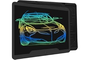 Richgv LCD Writing Tablet, 15 Inch Electronic Graphics Tablets Doodle Pads Digital Ewriter, Portable Drawing Board for Kids and Adults at Home, School Office Business Handwriting Pad