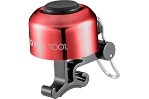 PRO BIKE TOOL Bicycle Bell for Handlebars – Crisp, Clear & Long Sound Ringer for Adults or Kids Bikes - Road, Mountain or Beach Cruiser Bikes - Bike Gifts