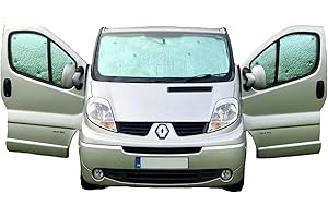 Fuel Lagoon Thermal Silver Screen Window Blinds Vivaro/Primastar/Trafic (Front Cab Set (3 piece))