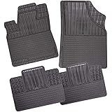 CarFashion 282440 Suzuka | Allwettermatte 2 TPE | Universal Fussmatte | Vario-Fit 2 Universalmatte mit Wabenmuster | Auto Gum