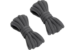 VSUDO Cordones de Zapatos Deportivos Ovalados para Zapatillas, Cordones para Zapatillas de Baloncesto, Cordones Zapatos Deportivas, Deportivas Zapatos Cordones para Hombre o Mujer