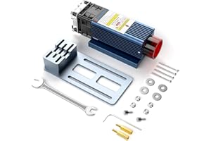 SCULPFUN S9 90W Incisore Laser modulo, legno chiaro da 15 mm e taglio acrilico da 10 mm, punto laser compresso, protezione per gli occhi, raffreddamento ad aria