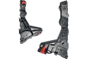 PINOCHUKKA Passend für Opel Astra H [2004–2010] vorne links N/S LH Beifahrerstoßstange Flügelhalterung Führung, Stoßstangenhalterung 24460283, 1406547