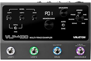 Valeton VLP-400 Multi Sampler Looper - Effektgerät für Gitarren