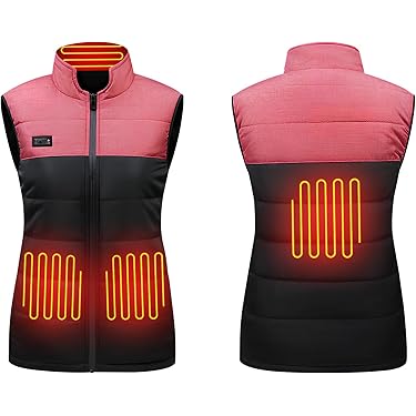 Gilet De Chauffage Chauffant Gilet Chauffant Femme 16000mAh