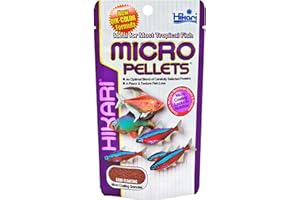 Hikari Tropical Fish Micro Pellets Nutritional Food for Smaller Mouth Fishes 80g Pack