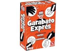 Ludilo - Garabato Exprés | Juegos De Mesa Niños 10 Años O Más | Juegos para Niños Y Adultos con 500 Categorías | Regalos para Niño De 10 Años De 6 A 4 Jugadores | Juego De Mesa