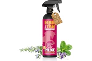 florage EQUITAN Schweif & Mähnenspray für Pferde, Für Pflege und Kämmbarkeit, Mit Ätherischen Ölen, ohne PEG und EDTA, Vegan, 500ml