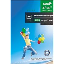 Papier Photo Double Face Mat KOALA A4 250g 100 Feuilles - Idéal Imprimante Laser Pour Photos, Brochures Et Certificats