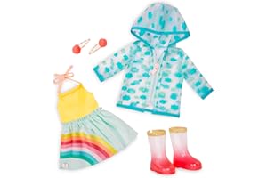 Glitter Girls 14-calowy strój Doll Deluxe Rainy Day
