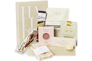 Hallby Hug In A Box, Pamper gift box, Relaxation Gifts For Women, Self Care Pamper Hamper, Birthday Gifts For women, Gifts for her, Pamper Spa Gift Set For Women, Friend gifts, Pamper gifts