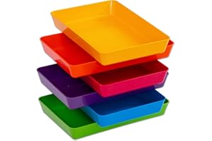 Betzold - Materialschalen-Set aus treeNside-Material 6 Stück - Bastelschalen Plastikschalen Kindergarten