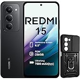 XIAOMI Redmi 15 5G 8+256GB Smartphone &ndash; 7000mAh Battery | Screen 6.9" FHD+ 144Hz | Snapdragon 6s Gen | Dual Camera 50MP | Qui